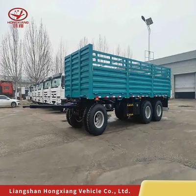 Carga de remolque de descarga trasera de 120 toneladas para el transporte de carga pesada