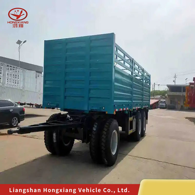 Carga de remolque de descarga trasera de 120 toneladas para el transporte de carga pesada