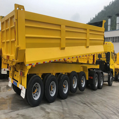 12r22.5 neumático cilindro camión tirador descargador descarga semi remolque para el transporte de carga pesada