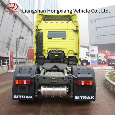 Dirección izquierda FAW Sinotruk HP Sino Tractor Truck Peso bruto del vehículo 5001-10000 Kg