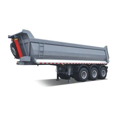 Pierna de aterrizaje manual 8 ejes 12r22.5 Van Reefer aislado camión semirremolque con ruedas