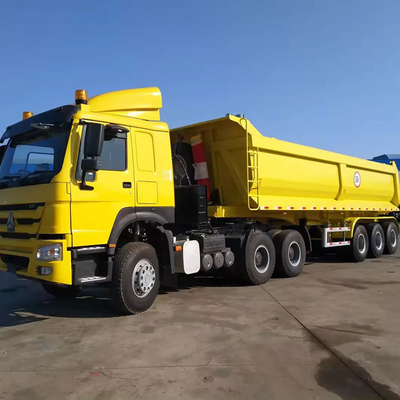 Pierna de aterrizaje manual 8 ejes 12r22.5 Van Reefer aislado camión semirremolque con ruedas