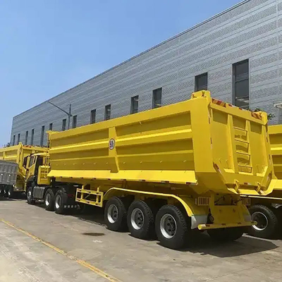 Semi remolque de baja cilindrada con semirremolque de 13 t
