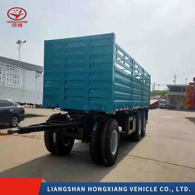 2/3/4 Ejes con remolque trasero en forma de U para transporte de carga pesada