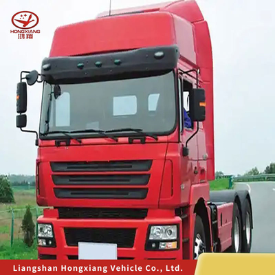 Camión tractor de alta potencia de 6 × 4 hombres con diseño de neumáticos asequibles y sin tubos
