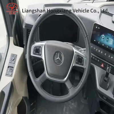 6×4 Ventana manual Weichai Motor camión tractor para el transporte urbano a un precio asequible