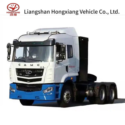 6×4 Ventana manual Weichai Motor camión tractor para el transporte urbano a un precio asequible