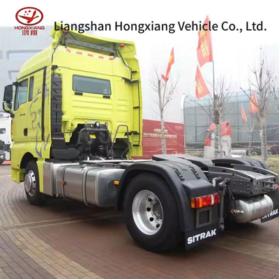 6×4 Ventana manual Weichai Motor camión tractor para el transporte urbano a un precio asequible