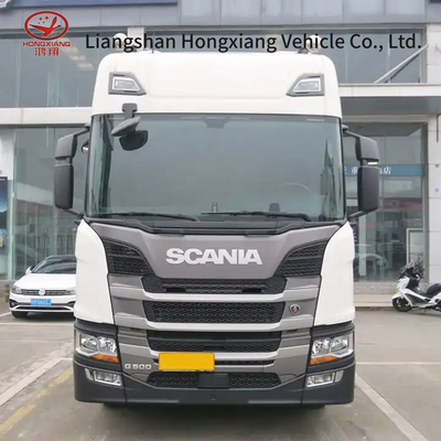 6×4 rueda motriz Kinland camión tractor para camión de descarga Solución de transporte