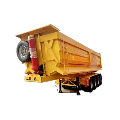 Semiremolque para transporte de basura con neumático 12r22.5 y suspensión tipo brazo cruzado