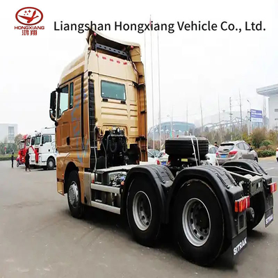 Sinotruck Camión tractor con par máximo Nm 500-1000nm y certificación ISO de neumáticos