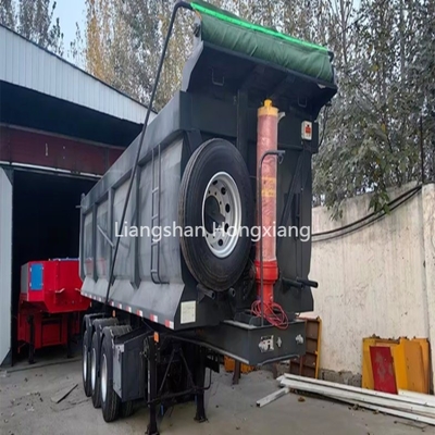 120T 90T 70T remolque trasero con tirador de carga 100T remolque semitirador para su beneficio