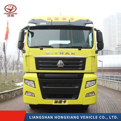 Camión tractor con remolque Dongfeng con par máximo Nm 500-1000nm y capacidad del motor&gt; 8L
