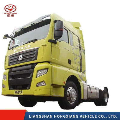 Ventana manual Dongfeng Camión pesado cabeza Camión tractor con capacidad del motor&gt; 8L