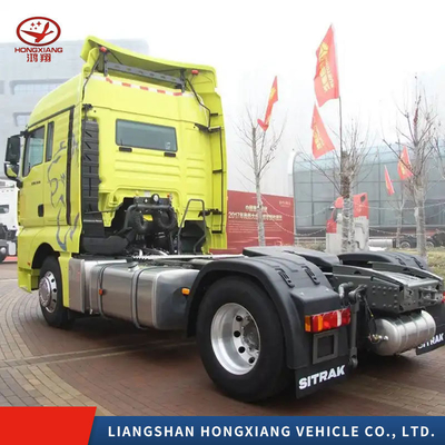 Ventana manual Dongfeng Camión pesado cabeza Camión tractor con capacidad del motor&gt; 8L