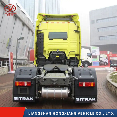 Ventana manual Dongfeng Camión pesado cabeza Camión tractor con capacidad del motor&gt; 8L