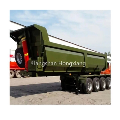Semiremolque para el transporte de bauxita de 40 toneladas