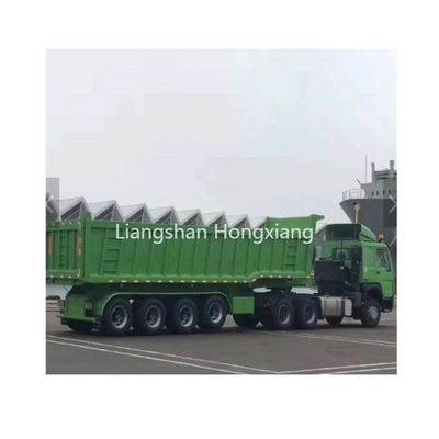 Semiremolque para el transporte de bauxita de 40 toneladas
