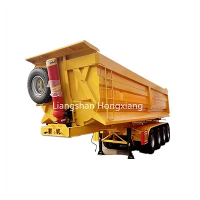 Trailers de 20 toneladas de descarga Trailers de camión de descarga con banda de rodadura de 2240 mm y diseño de auto-descarga
