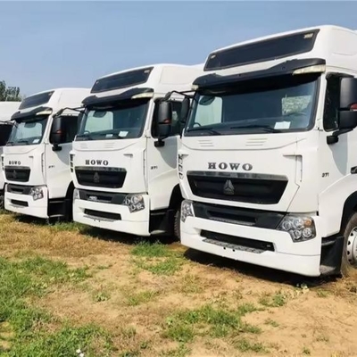 380HP Sinotruk HOWO A7 T7 camión tractor 6X4 10 neumáticos con 1 año de servicio postventa