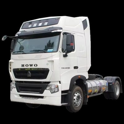 HOWO A7 T7 GNL CNG Camión tractor Euro3 con 1 año de servicio postventa personalizado