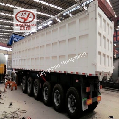 Transporte de mercancías pesadas por camión semi-remolque de tipo de furgoneta