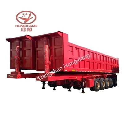 Semiremolque de descarga en forma de U para el transporte seguro y rápido de mercancías a granel 13500X3000X1550 mm