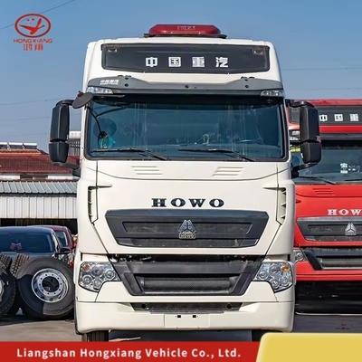 Shandong Sinotruk HOWO T7 camión tractor con motor diésel delantero y neumáticos 12.00r20