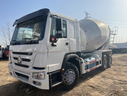 6x4 modo de conducción autocarga camión mezclador de hormigón con bomba en mejor de 12.00r22.5 neumáticos