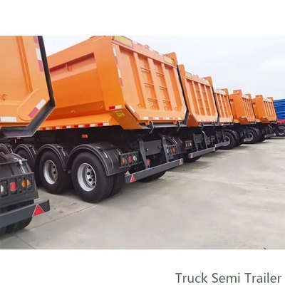 Trailers de carga pesada en forma de U con remolque de 4 ejes