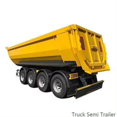 Trailers de carga pesada en forma de U con remolque de 4 ejes