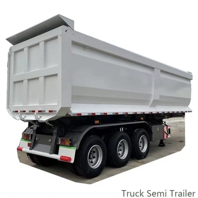 40 50 60 toneladas de U en forma de extremo trasero tirador de basura semi camión remolques personalización para su