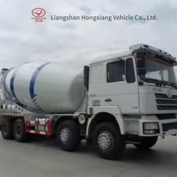 Camión mezclador de hormigón Hino700 de 4 ejes de 300-400 hp con camión pesado de diseño