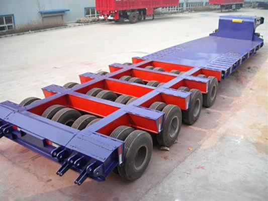 Siete camiones tractores de puente La opción ideal para el transporte de cama plana de tipo de brazo cruzado
