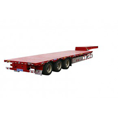 Grado de trabajo pesado 60 toneladas 80 toneladas Transporte 4 ejes Bajo cuerpo Camiones de remolque de cama baja