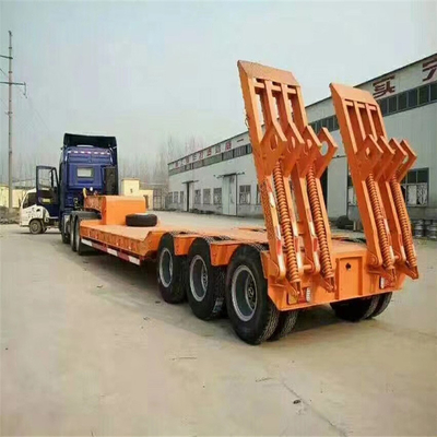 Sistemas de suspensión tipo brazo cruzado Remolque de cama plana para camionetas 13500X3000X1550 mm
