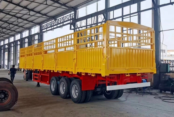 Semirremolque de 8 toneladas para el transporte de ganado