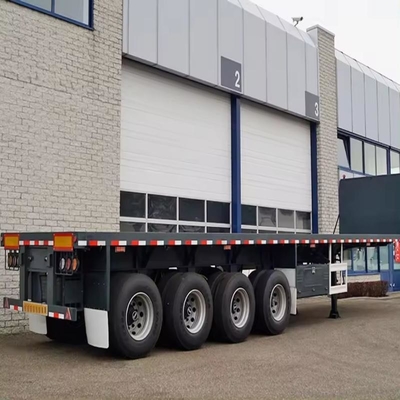 Semirremolque sin sistema de frenado antibloqueo ABS para el transporte de equipos grandes