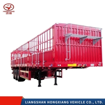 Mercado Vans tipo 3/4 Ejes 40FT Recinto Semirremolque Transporte de carga 600mm Recinto remolque