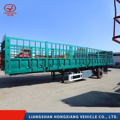 Camión de transporte de carga Yuetong estable con cerca lateral semi remolque personalizable