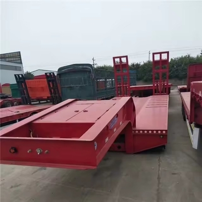 14 neumático 60 80 100 toneladas cargador semirremolque 4 ejes 5 ejes pesado semirremolque lowboy