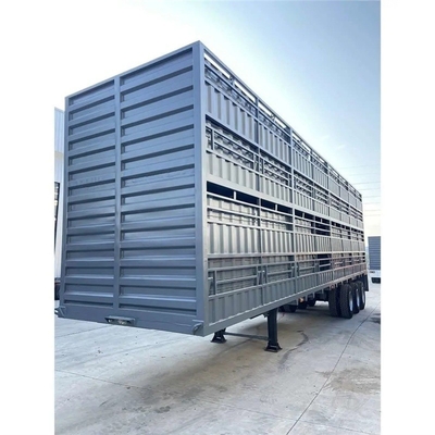 Semiremolque de 3 ejes de pared lateral ligero para transporte de carga pesada y de gran capacidad