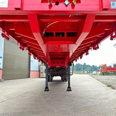 Carga pesada 80 100 120 150 toneladas Cargador Semirremolque 7 Ejes 8 Ejes Semirremolque de baja altura