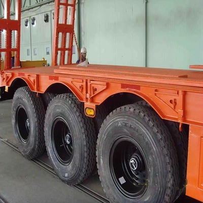 Carga pesada 80 100 120 150 toneladas Cargador Semirremolque 7 Ejes 8 Ejes Semirremolque de baja altura