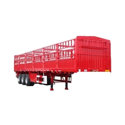 Acero 40ton 60ton Pared lateral Semirremolque Recinto Contenedor de carga remolque 2023 modelo 3 eje