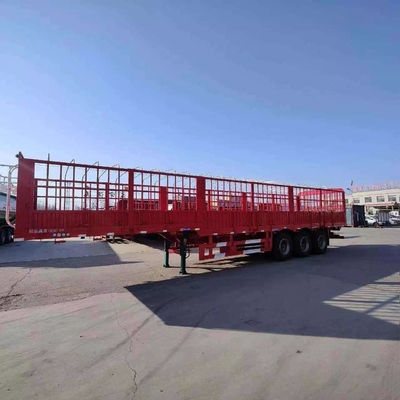 Semiremolque de 3 ejes de viga recta para transporte de carga Semiremolque para carga con obstáculos elevados