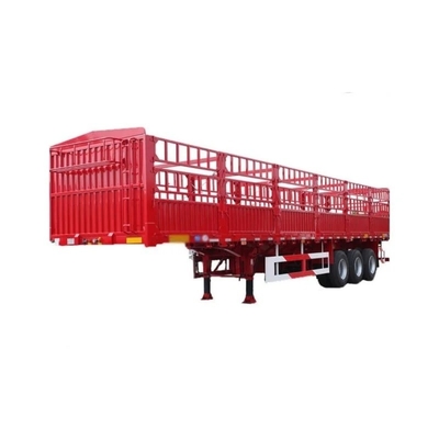 Semiremolque de 3 ejes de viga recta para transporte de carga Semiremolque para carga con obstáculos elevados