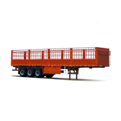 Semiremolque de 3 ejes de viga recta para transporte de carga Semiremolque para carga con obstáculos elevados