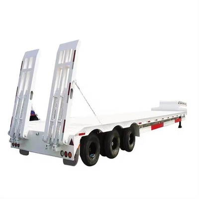 1820 mm de banda baja lowboy 100 toneladas 4/6 Ejes Lowbed Low Boy Semi-remolque para personalización