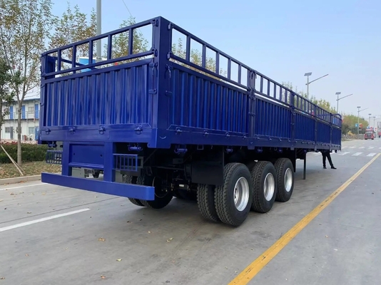 Semirremolque de tipo furgoneta con cerca automática para transporte y transporte a larga distancia